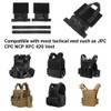 MiOYOOW Vest Quick Release Set, 1000D MOLLE Vest Removal Buckle