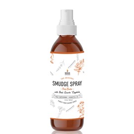 Soul Sticks Smudge Spray for Cleansing Negative Energy and Purifying Home | Made with White Sage and Quartz Crystals | 3.5 oz. Bottle (White Sage & Lavender)