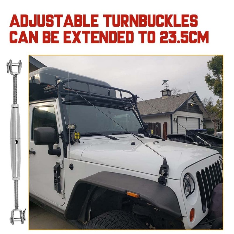 JK Limb Riser Adjustable Limb Risers Kit Through the Jungle