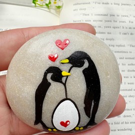 Penguin Pregnancy Announcement Gift for Husband – Cute Pregnancy Reveal to Dad, New Parents to Be, Expecting Baby Surprise, Adorable Penguin Keepsake