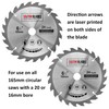 Saxton TCT Circular Wood Saw Blade 165mm x 20mm (16mm