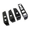 Crosselec Carbon Fiber Style Window Lift Switch Panel Cover Trim