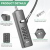 M METERXITY 1-Set Gate Locks for Outdoor Fence Heavy Steel