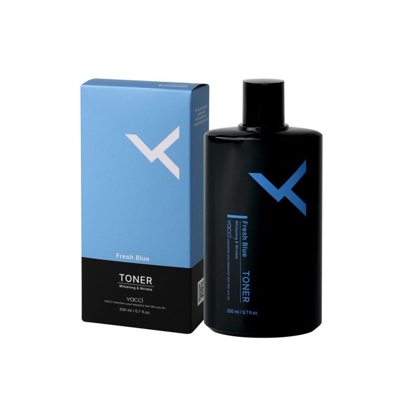 (1+1) Bachi Homme Fresh Blue Toner 200ml / (1+1)바찌 옴므