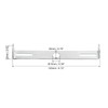 sourcing map Set of 2 Ceiling Light Plate Kit 120