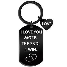 Cxulquvs Boyfriend Gifts Unique Keychain for Boyfriend Husband Best Anniversary Birthday Christmas Valentines Ever Gift Ideas for Him I Love You Gifts for Men