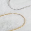 Kose Tennis Necklace 18K White/Yellow Gold for Women and Men