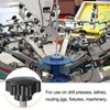 sourcing map 2pcs Star Knobs M10 x 50mm 304 Stainless