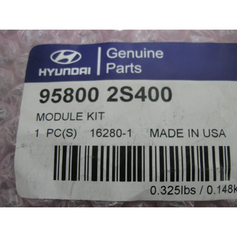HYUNDAI NEW GENUINE HYUNDAI MODULE ASSEMBLY, TPMS (PN 95800-2S400)