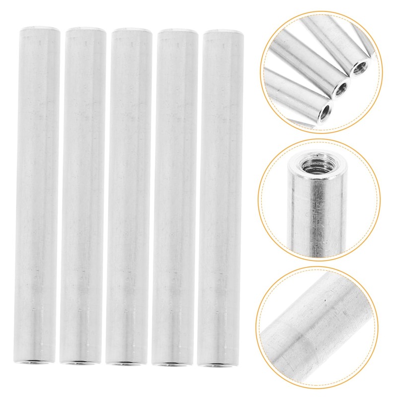 FUNOMOCYA 10pcs Water Electrolyzer Aluminum Rods Replacement Anode Rods for