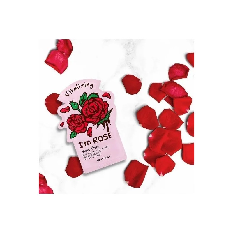Tonymoly - Mascarilla Facial De Rosas Im Real