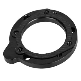 XMMT Black CV Air Filter Cleaner Adapter Plate For Harley S & S Super E G Carb Carburetors Dyna Softail Sportster Electra Glide