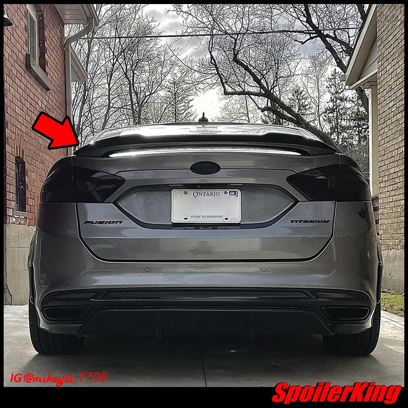 Spoiler King Trunk Spoiler (284FC) Compatible with Ford Fusion 2013-2020