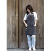 Pincy Denim Apron, Unisex Adjustable Bib Apron with Pockets for