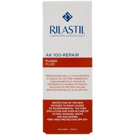 Rilastil - Sun System AK-Repair 100, Protector Solar Facial con Muy Alta Fotoprotección, Hidrata y Protege, Resistente al Agua, Apto para Pieles