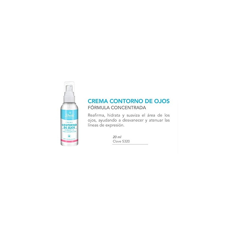 Crema Contorno De Ojos 20 Ml Loción Reafirmante de Sheló