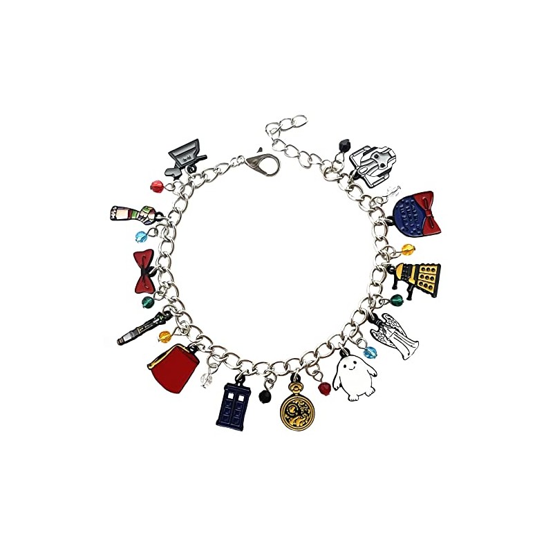 WVAIHJ Fashion Charm Dr Who Bracelet for Women Men
