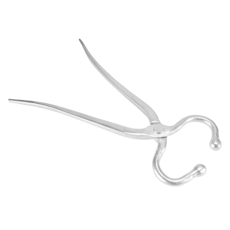 Stainless Steel Cattle Nose Pliers Clip Squeezer Traction Tool Domestic