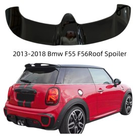 industrial-om Mini Cooper F55 F56 JCW Style Gloss Black Rear Roof Spoiler Wing Lip Kit 2013-18