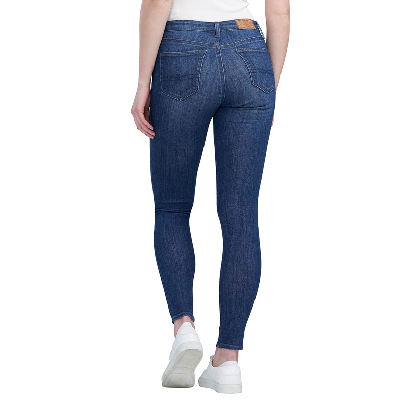 Buffalo David Bitton Jeans Ajustados para Mujer, Mid Wash, 28
