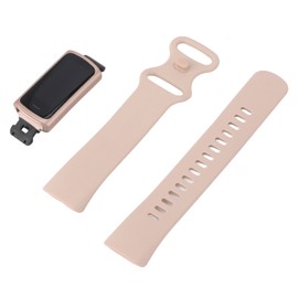 C68 Smart Bracelet IP68 Waterproof 90mah USB Charging Pedometer Temperature Sleep Monitoring Sports Modes Smart Band for Gift Pink