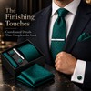 Men’s Tie Gift Set with Pocket Square, Cufflinks & Tie