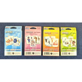 Unbranded 4 Card Game Set Old Maid, Go Fish, Hearts, and Crazy 8s