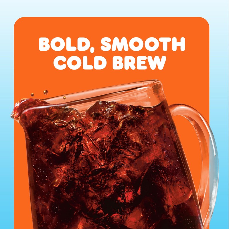 Dunkin' Cold Brew Ground Coffee Packs, 8.46 Ounces (Pack of