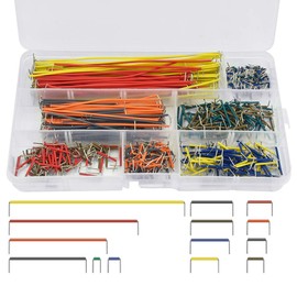 WANTOUTH 560 Pcs Jumper Wire Kit, 14 Lengths Assorted Preformed Breadboard Jumper Wires, Male to Male Solderless Jumper Cables with Storage Box for Prototyping, LED Strips, and Test Circuits