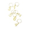 Viski Belmont Gold Plated Wine Charms