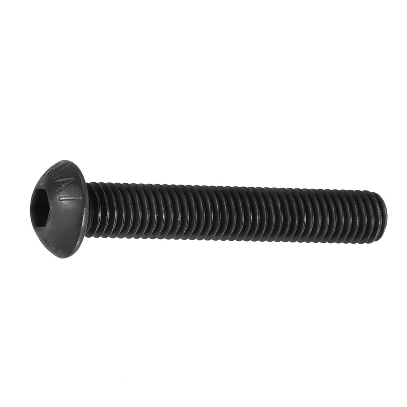 uxcell M8x50mm Hex Socket Button Head Cap Bolts Screws Carbon