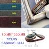 MiJunHD Nylon Sanding Belt 10 x 330 mm, Surface Conditioning