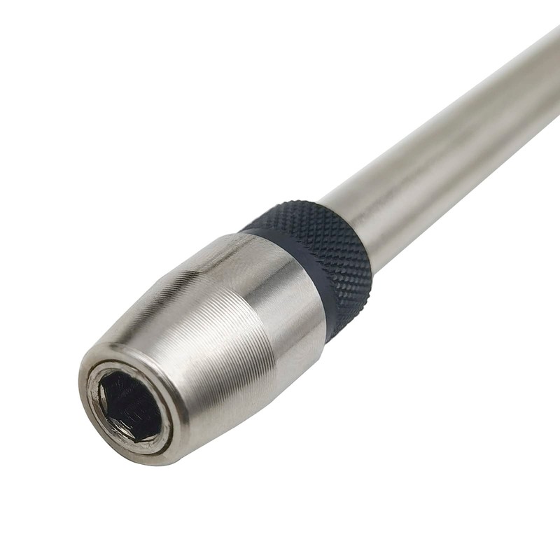QISF 300mm Long Bit Holder, 1/4 Inch Hex Shank Quick