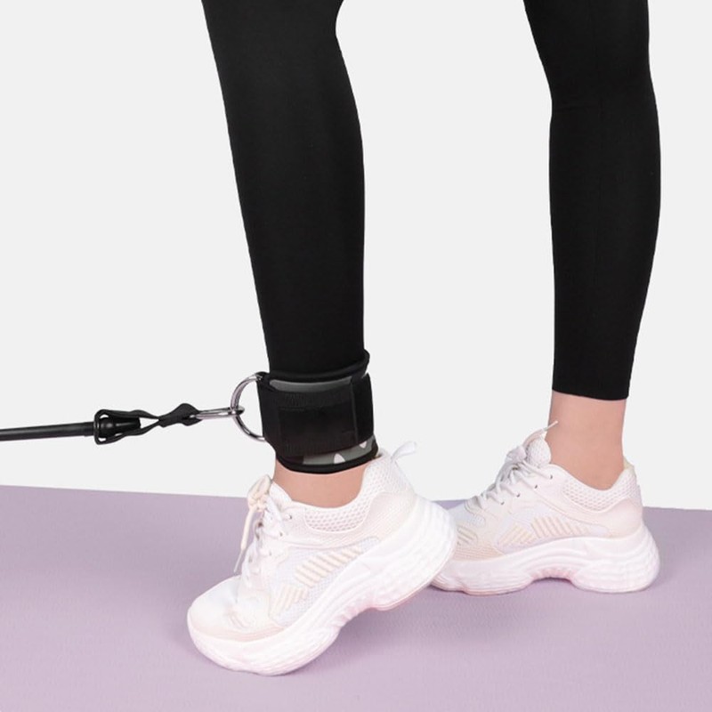 JZS Fitness Ankle Straps, Ankle Wrist for Cable Machines and