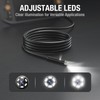 Teslong Dual Lens Endoscope Inspection Camera, 4.3 Inch Screen Inspection
