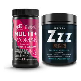 Multivitaminico Para Mujer Y Quemador De Grasa Nocturno Bpn Sabor Sin sabor
