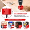 95mm Hole Saws Cutter, HSS Bi-Metal Drill Bit for Wood,
