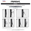Spearhead THUNDER 18"+18" Hybrid Wiper Blades w/Neoprene Infused Rubber, Outwipes