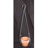 Orchid Pot Hanger, 17 inches TL, Double Shanks, 6 Pak