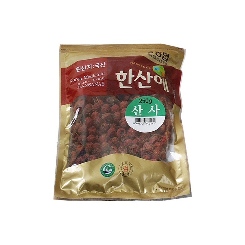 Taebaek Nonghyup Traditional Ingredients - Hawthorn 250g / 태백농협 전통원료-산사