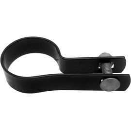 1-3/8" Tension Band for Chain Link Fence - Use for 1-3/8" Outside Diameter Post/Pipe - Black Powder Coated Chain Link Tension Band - Qty 6