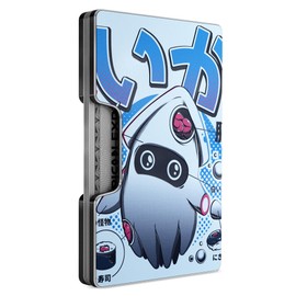 Freja Svendsen Printed Aluminum Wallet for Men - Slim Money Clip & Card Holder with Printed Finish. Enhanced RFID Blocking, Compact, Unique & Minimalist Wallets