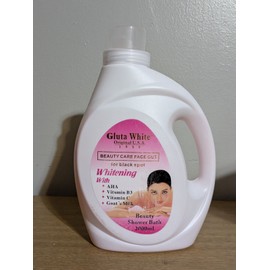 Gluta White beauty Care face out dark spots goat milk shower bath .2000ml
