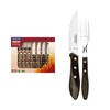 Tramontina 29899-263 Jumbo Steakbesteck, 8 teiliges Set, 4 Steakmesser und