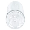PET Bottles with Distop Cap, Transparent, Empty Plastic Travel Bottles