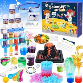 72pcs Kit Ciencia Niños Experimentos Laboratorio Ciencias Juguetes Educativos Regalos Cumpleaños Navidad Años Adelante