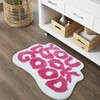 YOOCHUENG Bath Mat, Fun Bath Mat, Non-Slip, Washable, Creativity, Funny