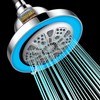 JINYOMFLY Rain Shower with LED, 7 Shower Modes, LED Colour