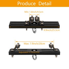 KSWLOR Heavy Duty Beam Clamp Hanger Mount, Punching Bag Hanger, Heavy Boxing Bag Hanger, Heavy Bag Wall Mount, Heavy Bag Mount 360° Rotation Suitable for I or H Beam Clamps