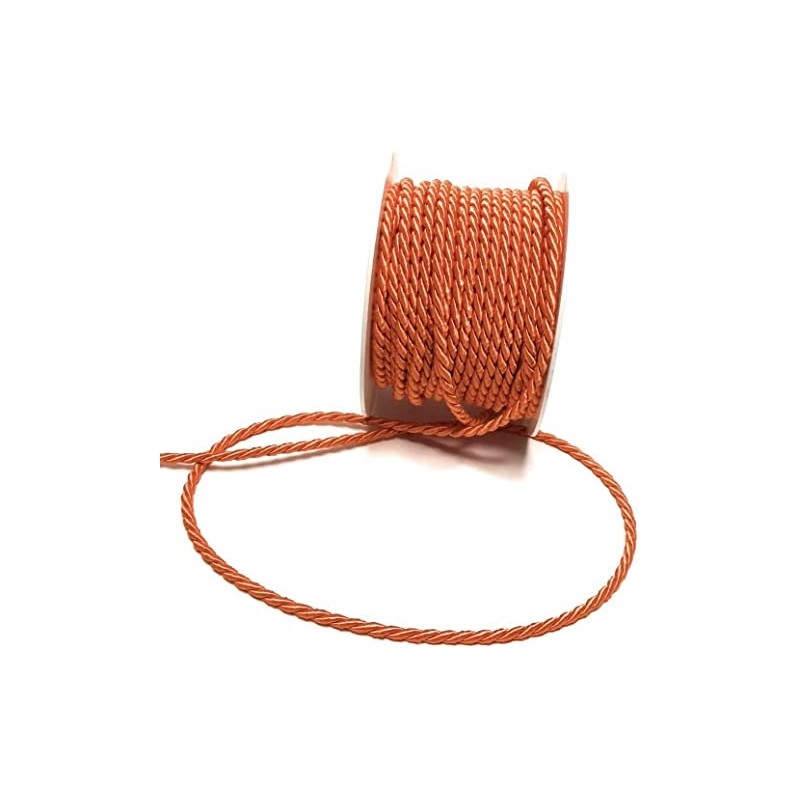 s.dekoda Cord 15 m x 4 mm Orange Twist Cord